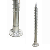Adjustable Solar Panel Ground Mounting System HDG Ground Screw
