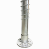 Adjustable Solar Panel Ground Mounting System HDG Ground Screw