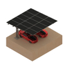 Solar Panel Single-Sided Single Column HDG Steel Solar Carport Mounting System