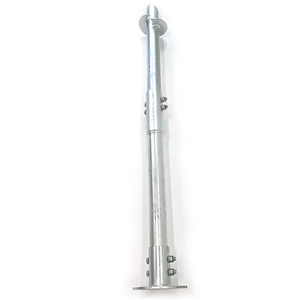 Galvanized Earth Ground Screw Round Shaft Helical Pile for Solar Power System