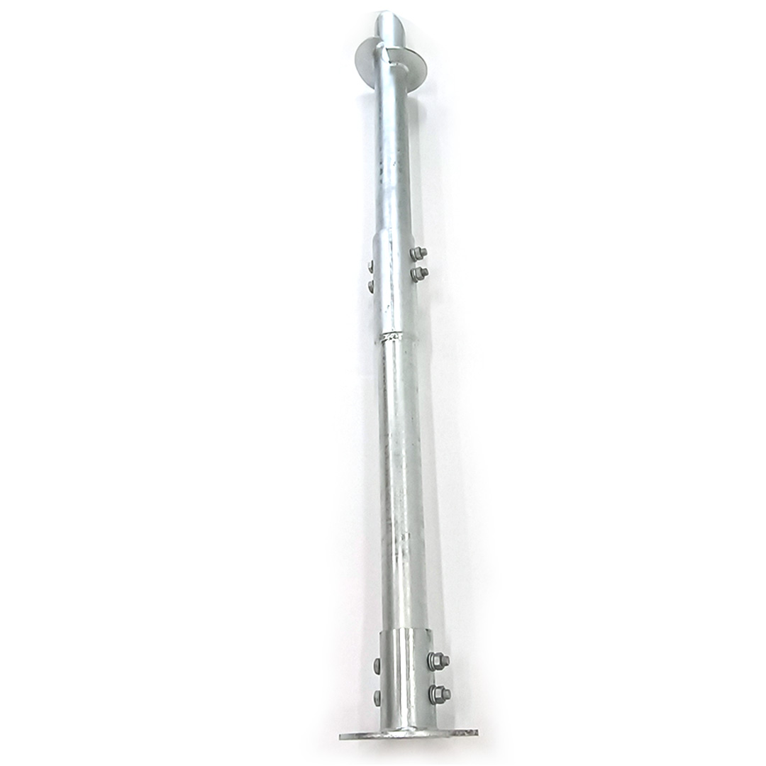 Galvanized Earth Ground Screw Round Shaft Helical Pile for Solar Power System