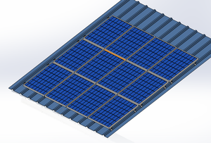 Solar Panel Roof Mounts Accessories for Tile Roof Solar Mount System 